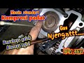 Cara menambah kompresi Mio Sporty tanpa ganti piston || Penyebab Mio tarikan lemot dan ngebul tipis,