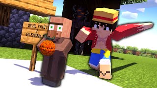 Villager Found Devil Fruits in Minecraft