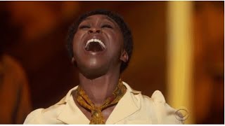 Cynthia Erivo singing \