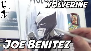 Joe Benitez drawing Wolverine