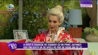 Teo Show 11072017 - Ioana A Fost Casatorita Cu Un Print Japonez Cum Trebuia Sa Se Imbrace