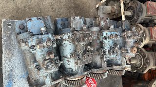 Complete fixing of hydraulic pump hitachi ex200-1