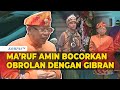 Ma'ruf Amin Beri Pesan Khusus Buat Gibran Jika Nanti Jadi Wapres