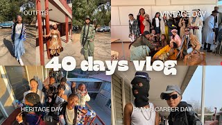 40 DAYS / VLOG / MATRIC 24