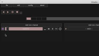 Giada tutorial #1 - Initializing channels