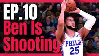 Ben Simmons Is Shooting Three's! - NBA2K21 Next Gen Sixers MyNBA EP.10
