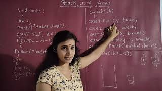 Stack- Data structure - stack using Array in Malayalam