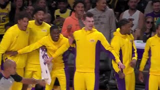 D'ANGELO RUSSELL THROWS IT DOWN ON PAOLO BANCHERO