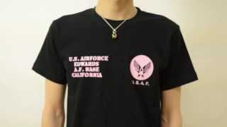 U.S. AIR FORCE JEANSBUG ORIGINAL PRINT T-SHIRT 半袖Tシャツ アメリカ空軍 米軍 エアフォース ST-USAF142