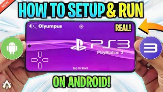 NEW 🔥 HOW TO SETUP OLYMPUS PS3 EMULATOR FOR ANDROID - PLAY PS3 GAMES ON ANDROID 2025!