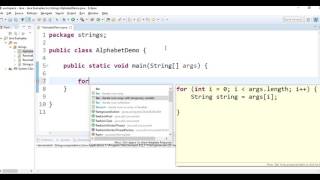 Write a java program to print alphabets in java?