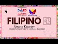 FILIPINO 4 QUARTER 1 Lesson 1 - MATATAG CURRICULUM