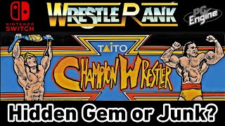 Champion Wrestler Switch VS PC Engine (TurboGrafx-16) : WrestleRank ‘89 - Buying and Reviewing Games