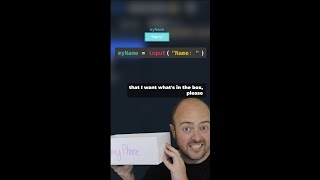 Learn programming in 60 seconds - Variables #shorts