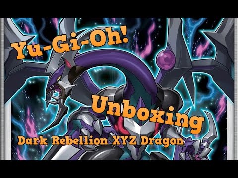 Yu-Gi-Oh! Mega Tin 2015 - The Dark Rebellion XYZ Dragon Unboxing - YouTube