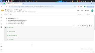 Python as a Calculator | Basics of Addition, Subtraction, Multiplication & Division
