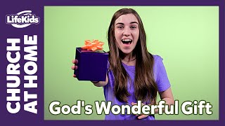 Church at Home: Bible Adventure | God's Wonderful Gift: Week 1 | LifeKids Online
