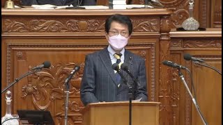 在日米軍駐留経費負担特別協定について　田村衆院議員20220301本会議