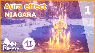 Unreal Engine Tutorial [UE5] : Aura Effect From Scratch - PART 1 [ NIAGARA ]