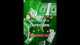 CAPRICORN |Lucky Pick 3 Lottery Numbers For CAPRICORNS!