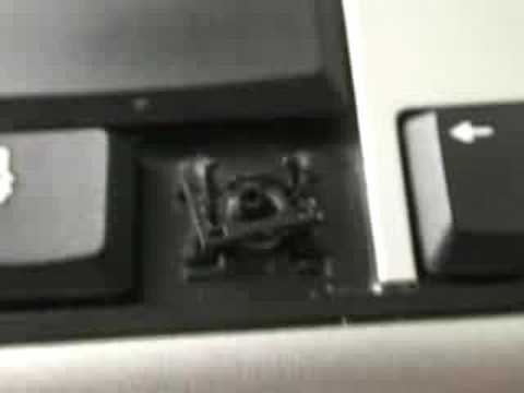 Fixing Broken Laptop-like Key Mechanism - YouTube