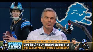 THE HERD | Colin Cowherd CONFIDENT, Detroit Lions In The Super Bowl Would Be RECORD BREAKING | NFL