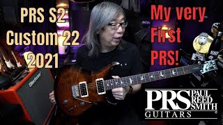 My very first PRS!!  The PRS S2 CUSTOM 22 (2021)  BURNT AMBER BURST