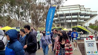 Triton Day 2022 admitted student campus tour of the University of California-San Diego