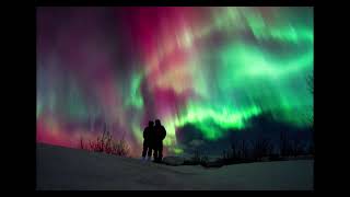 Aurora Borealis in Käsivarsi wilderness area 3.1.2025