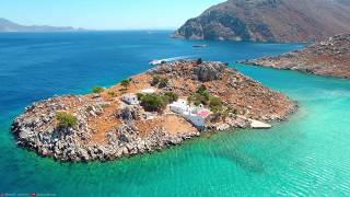 Tour in Symi Island - Ταξίδι στη Σύμη | Greece From Above (4k)