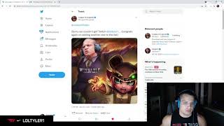 Tyler1 is officially the face of League of Legends