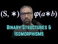 Abstract Algebra | Binary Operations, Binary Structures, & Isomorphism