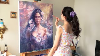 I want to be more free in my art... | Oil Painting Time Lapse