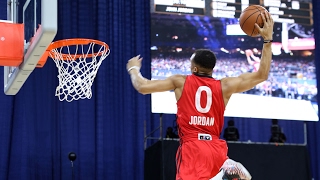 John Jordan SKIES for the One-Handed Hammer at NBA D-League Dunk Contest!
