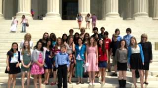 Longfellow MS History Class at Supreme Court