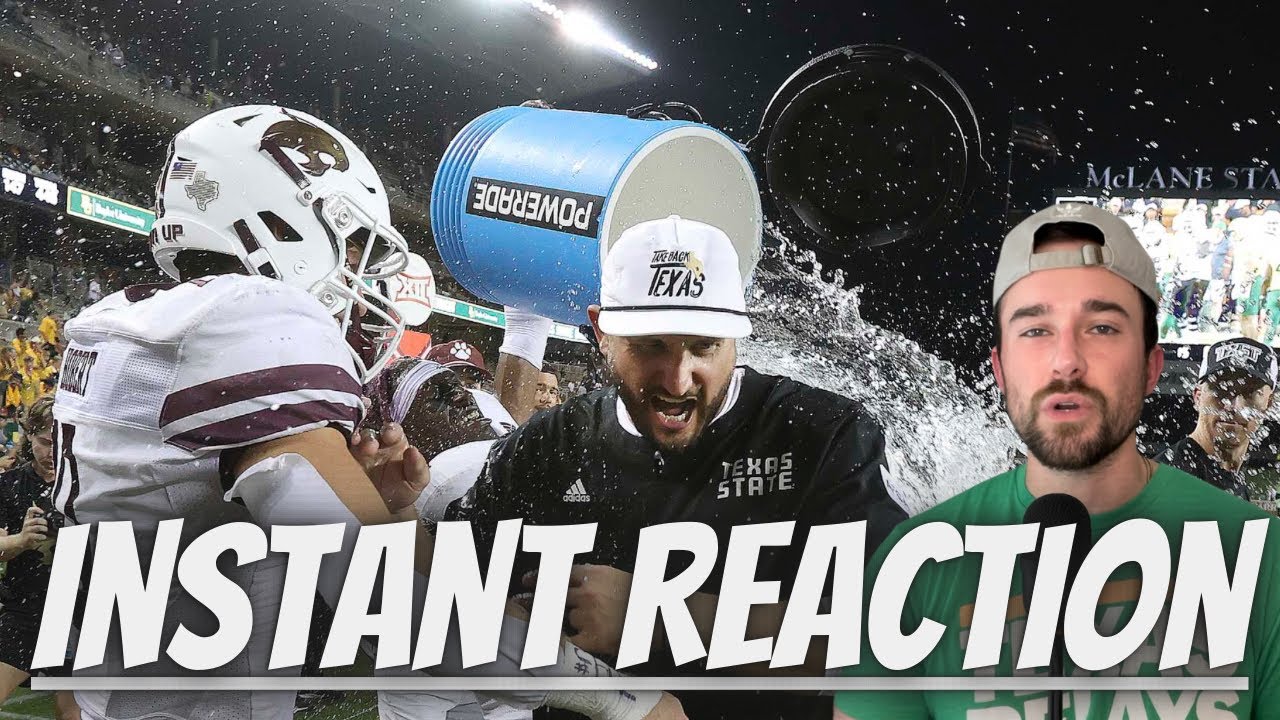 Texas State DOMINATES Rice In The First Responder Bowl | Instant ...