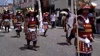 Yamato Festa parade 2013 高座渋谷手作り甲冑隊 Samurai Warrior cosplay