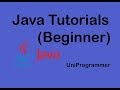 Java Programming Tutorial - 1 - Installing Eclipse Neon and JDK