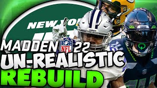 These Trades Made Our Pass Rush Insane! Rebuilding The New York Jets! Madden 22 Rebuild