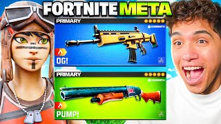 using FORTNITE META LOADOUT for 24 HOURS