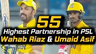 Highest Partnership of 9th Wicket in PSL | Islamabad United Vs Peshawar Zalmi | HBL PSL 2018|M1F1