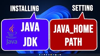 How to Download, Install Java JDK & Set JAVA_HOME & Path Variables on Windows