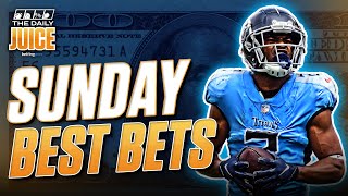 Best Bets for SUNDAY: NFL Predictions 10/30/22 - NFL Picks | The Daily Juice Sports Betting Podcast