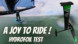 TEST Indiana MARLIN M - TOP wing foil HYDROFOIL in the waves and freeride - English version