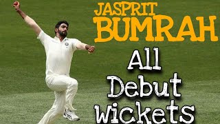Jasprit Bumrah - Debut Wickets | Virat Kohli, De Villers, Steve Smith, David Warner