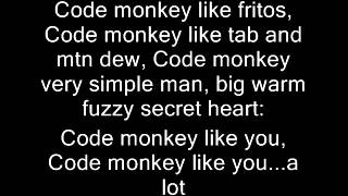 Code Monkey by Jonathan Coulton (Lyrics)