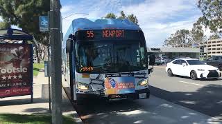 OC BUS #5740 stop and go and #7627