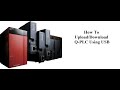 How to Upload/Download Q PLC Using USB ||Sample Video