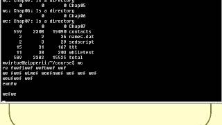 Unix Shell Scripting Text Processing Part 1