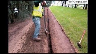 How to use the Bottom Digger trenching tool